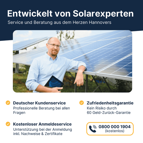 EQ PowerQuattro 1780Wp+ Garten-Premium Bifazial