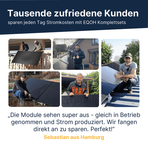 EQ PowerDuo 890Wp+ Garten Bifazial