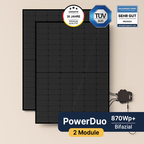 EQ PowerDuo 890Wp+ Bifazial