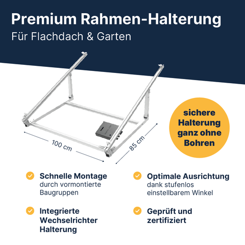 EQ PowerDuo 890Wp+ Garten-Premium Bifazial