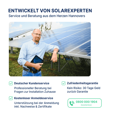 EQ PowerDuo 890Wp+ Garten Bifazial